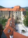 Hrad a z�mek �esk� Krumlov, Horn� hrad a II. n�dvo�� ze Z�meck� v�e